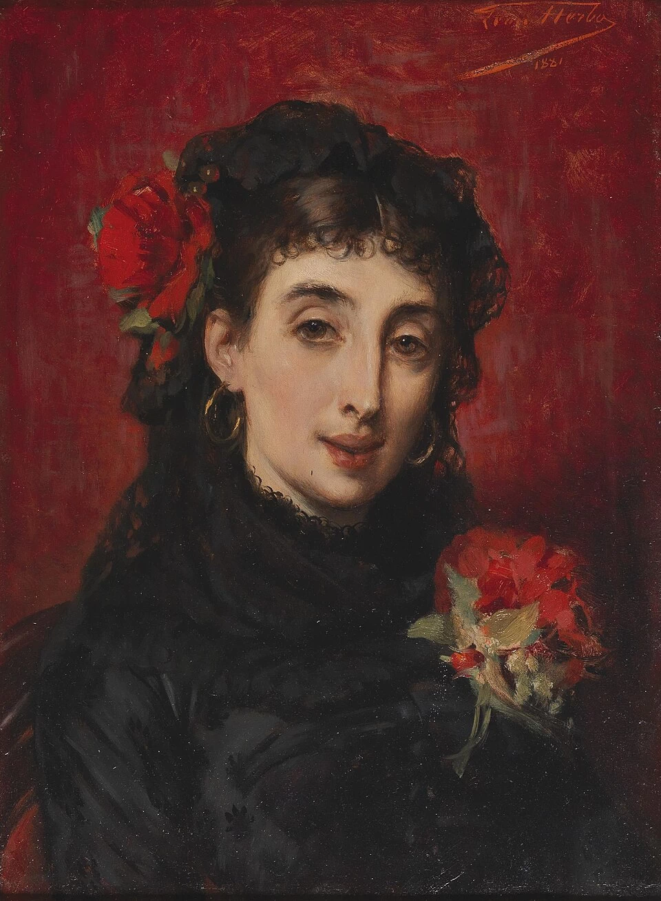 Ritratto di una donna spagnola (1881)